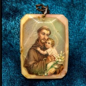 RARE VINTAGE ANTIQUE CATHOLIC CHRIST NECKLACE/BRACELET PENDANT